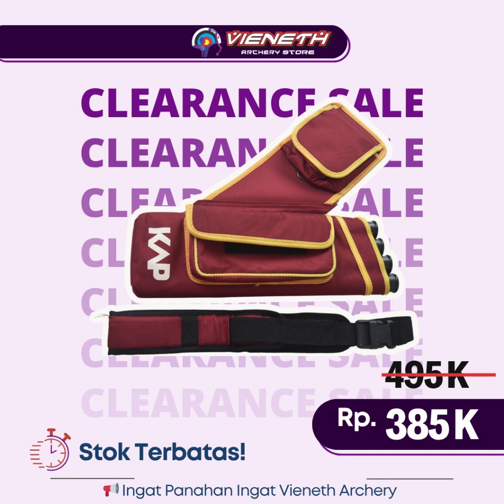 KAP QUIVER TAS ARROW - QUIVER PANAHAN