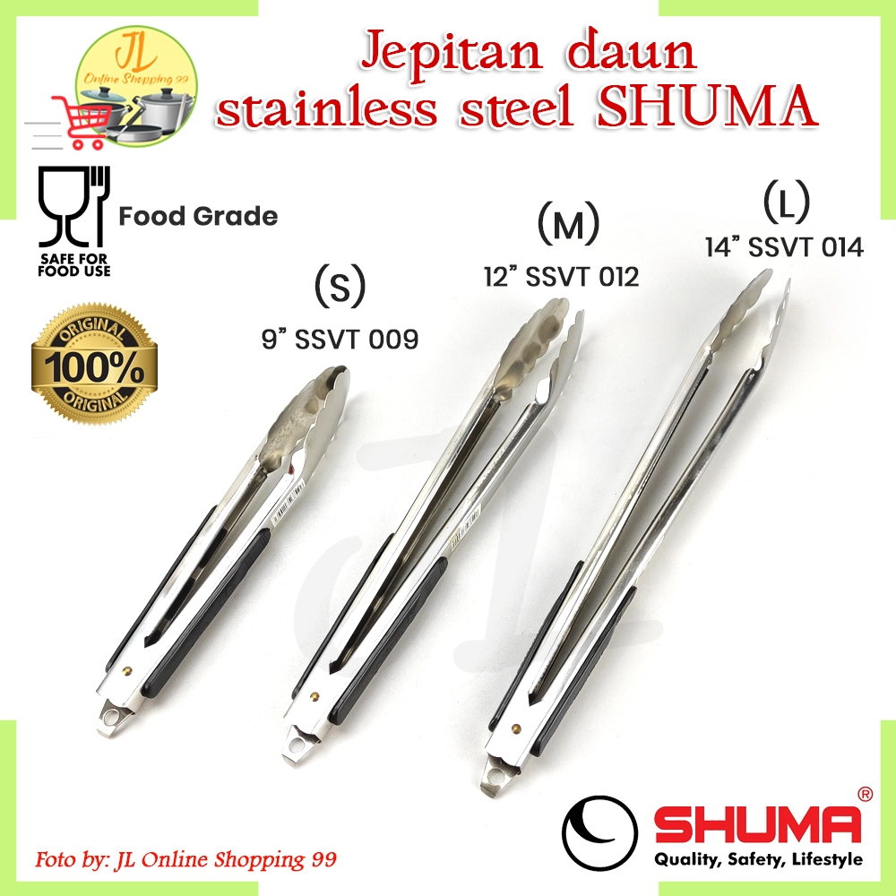 Penjepit Capitan Jepitan stainless Makanan Kue Gorengan Panggangan Grill BBQ SHUMA