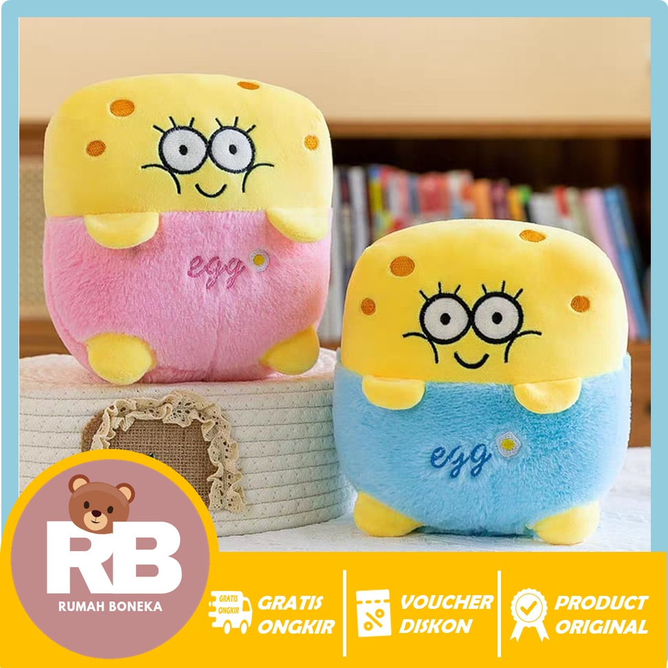 B0008 - Spongebob / Boneka Spogebob / Spongebob  Squarepants / Boneka Imut dan Lucu / Boneka Spongeb