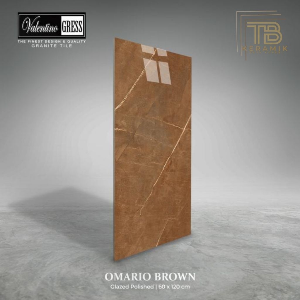 GRANITE VALENTINO GRESS 60X120 CM - OMARIO BROWN