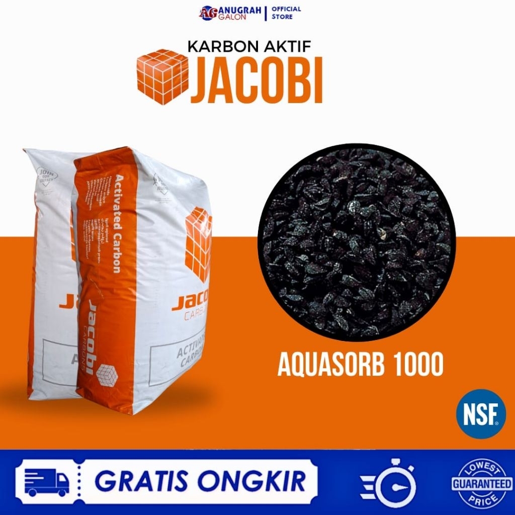 Media Filter Karbon Aktif Jacobi / Activated Carbon Jacobi Aquasorb 1000