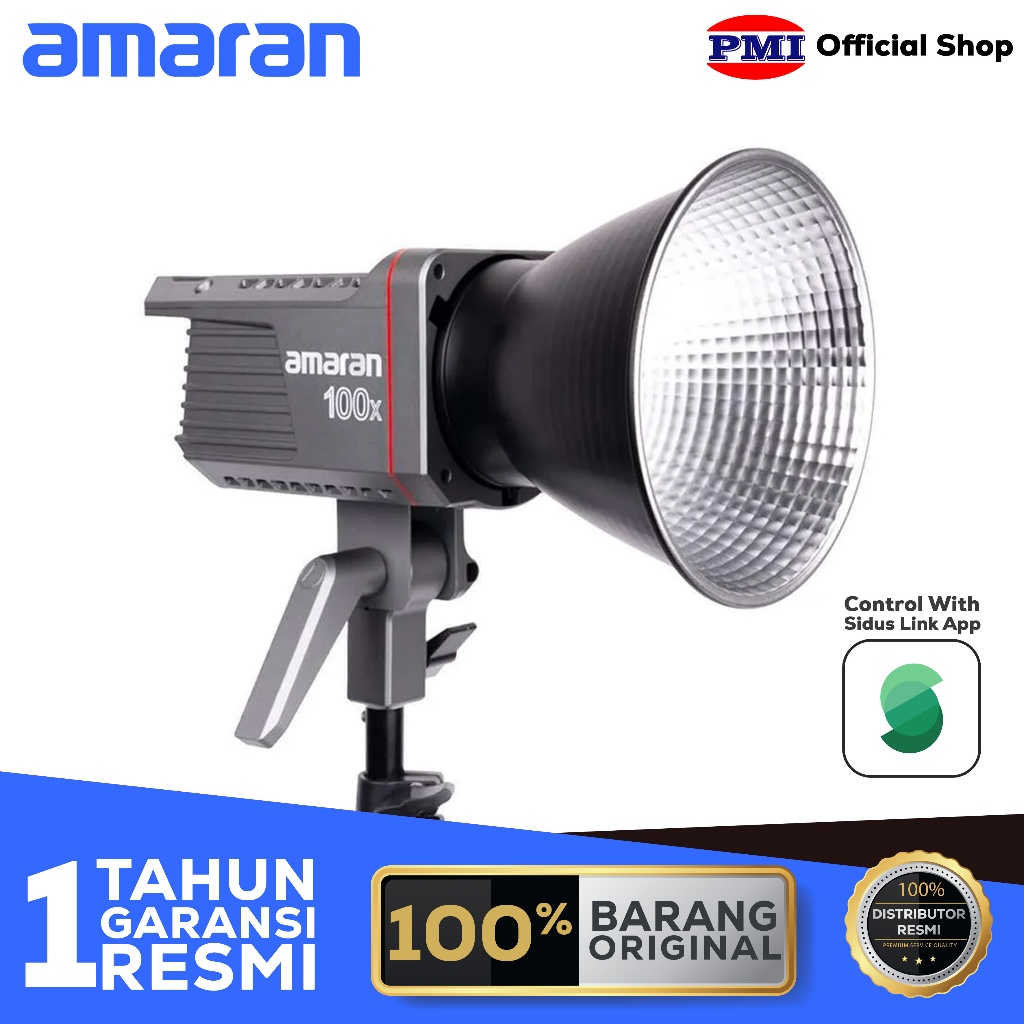 amaran 100x | Bi-Color Lighting | Video Lighting Bi-Color | Lampu Video Warm & White