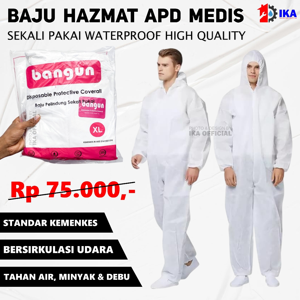 warna- hazmat apd - Baju Apd - Baju Medis / COD BAJU APD MEDIS | HAZMAT | COVERALL | MICROPORUS | WA