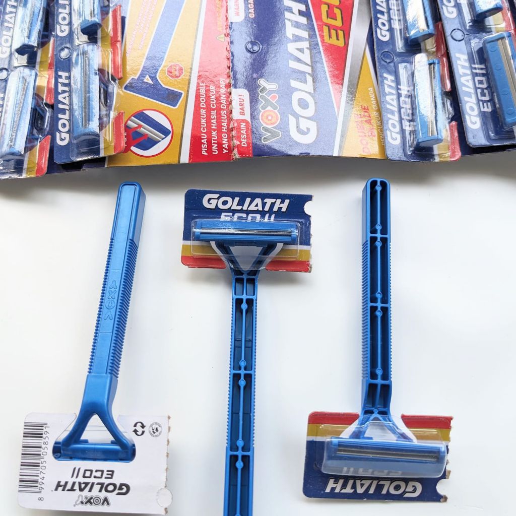 Pisau Cukur Double Montana / Goliath Double Blade Pencukur Ganda