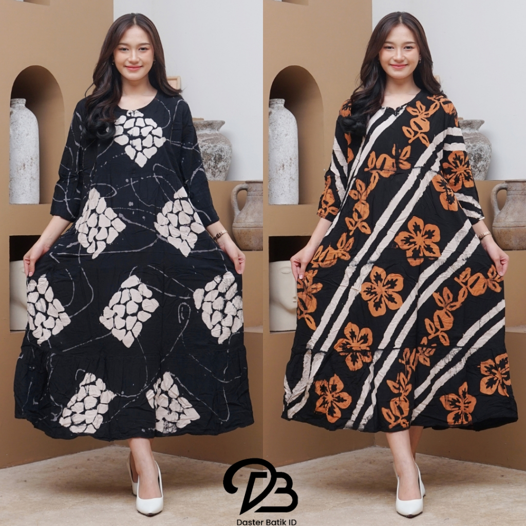 Sekdress Jumbo Rayon Susun Malaman Premium Quality