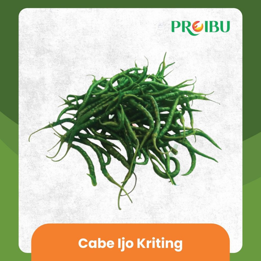 

Cabe Ijo Kriting