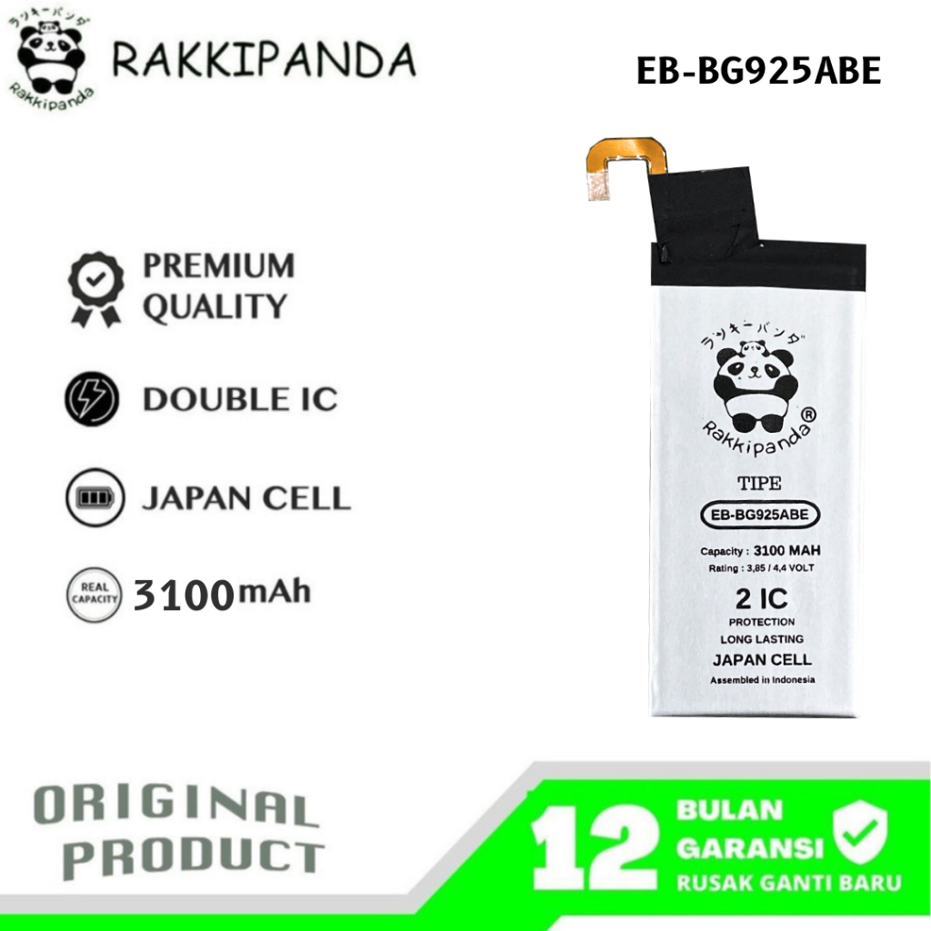 RakkiPanda - EB-BG925ABE Samsung S6 Edge G9250 Batre Batrai Baterai