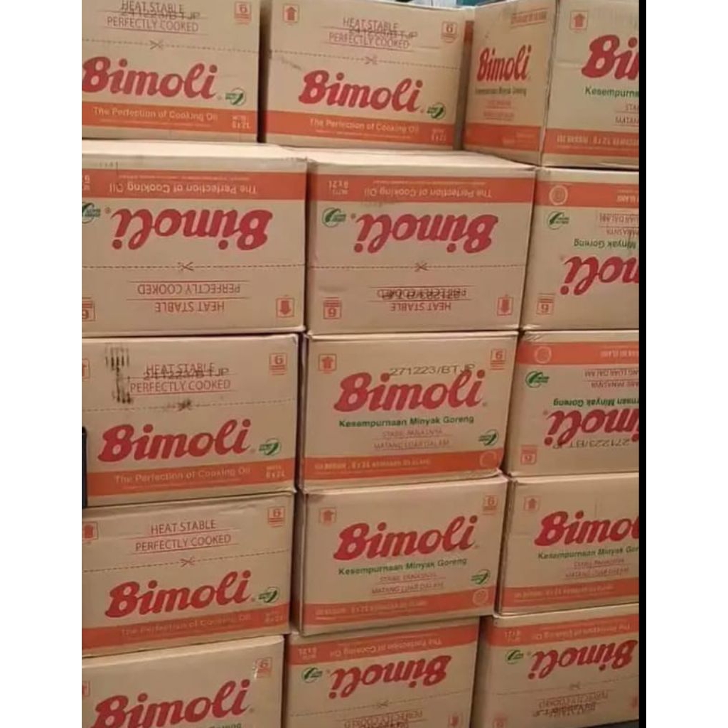 

Minyak goreng Bimoli kartonan