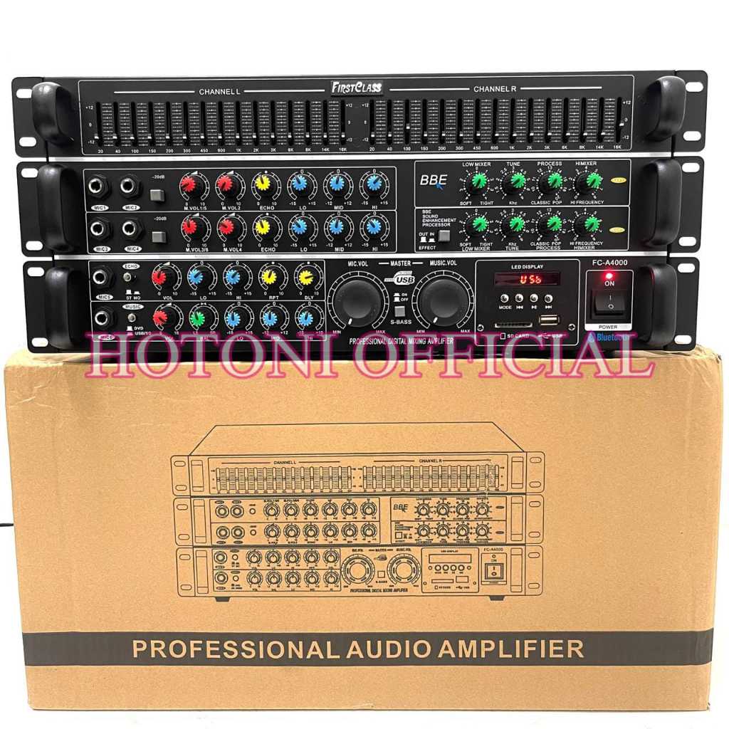Power Amplifier FirstClass Fc A 4000 Original Profesional Audio Amplifier FirstClass Fca 4000 Fc a40