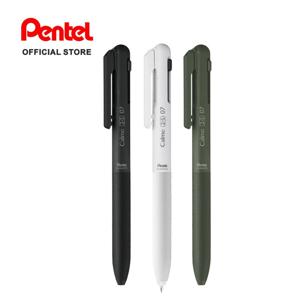 

NEW PRODUCT PENTEL CALME 2IN1 BALLPOINT & PENCIL 2 WARNA TINTA + PENSIL MEKANIK 0.5MM CALME