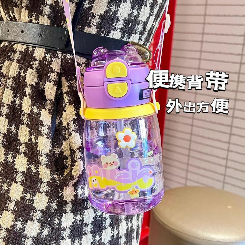 Botol Gemoy Bening 1.3Liter Botol Viral Botol Minum Gembul Bening Free Stiker