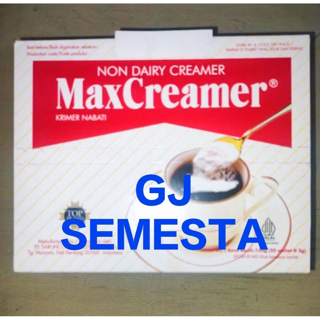 

MAX CREAMER SACHET 50S