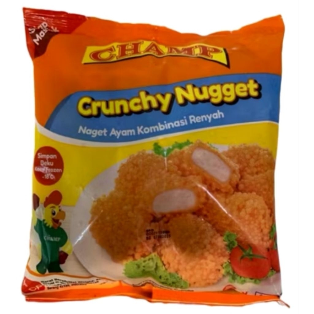 

champ crunchy nugget 450gram