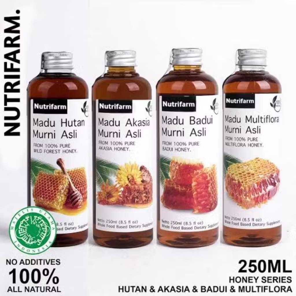 

Nutrifarm Madu Hutan Murni Asli 250ml