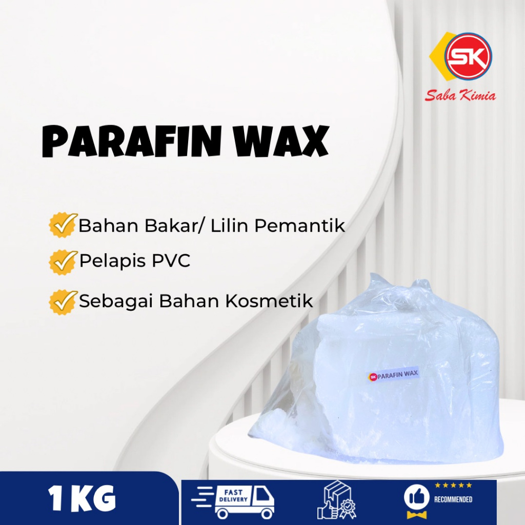 Parafin Wax/ Lilin/ Candle Wax/ Bahan Lilin 1 Kg