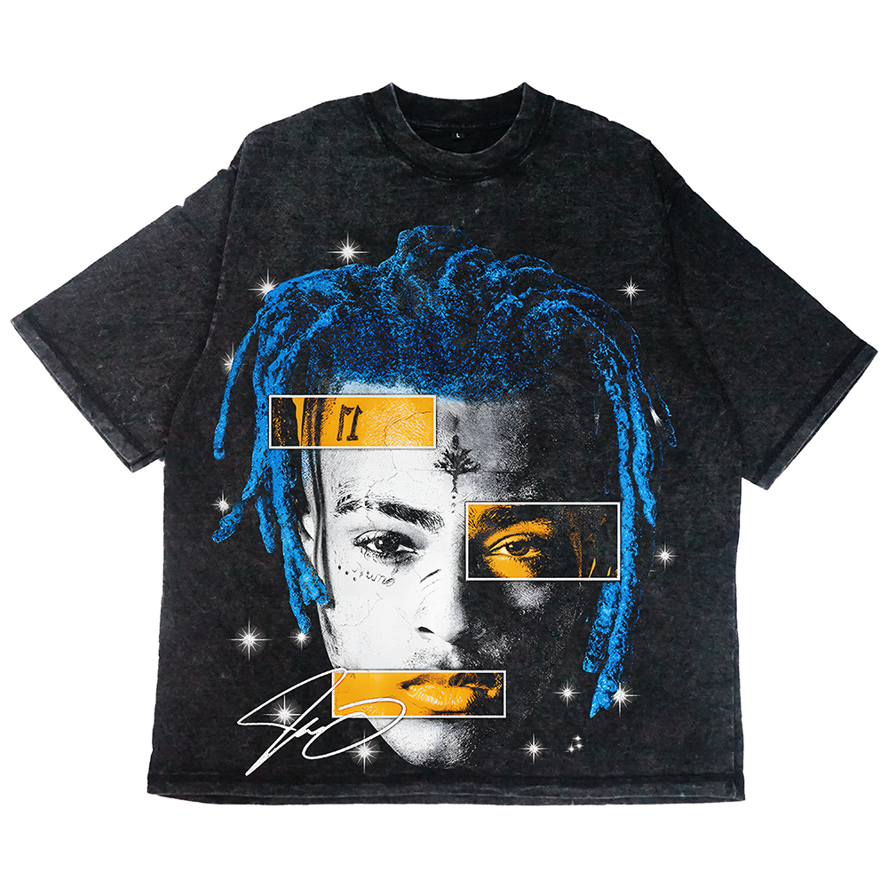XXXTentacion / Stonewash / Boxy Oversize  / Reguler Upsize / Kaos Skena Music