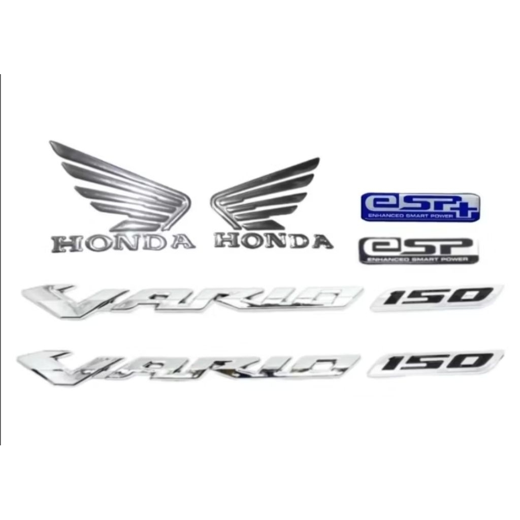 logo emblem motor honda vario 125 dan 150 vario led old vario kzr