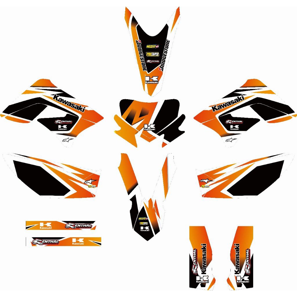 DECAL KLX 150 L / KLX 150 L S