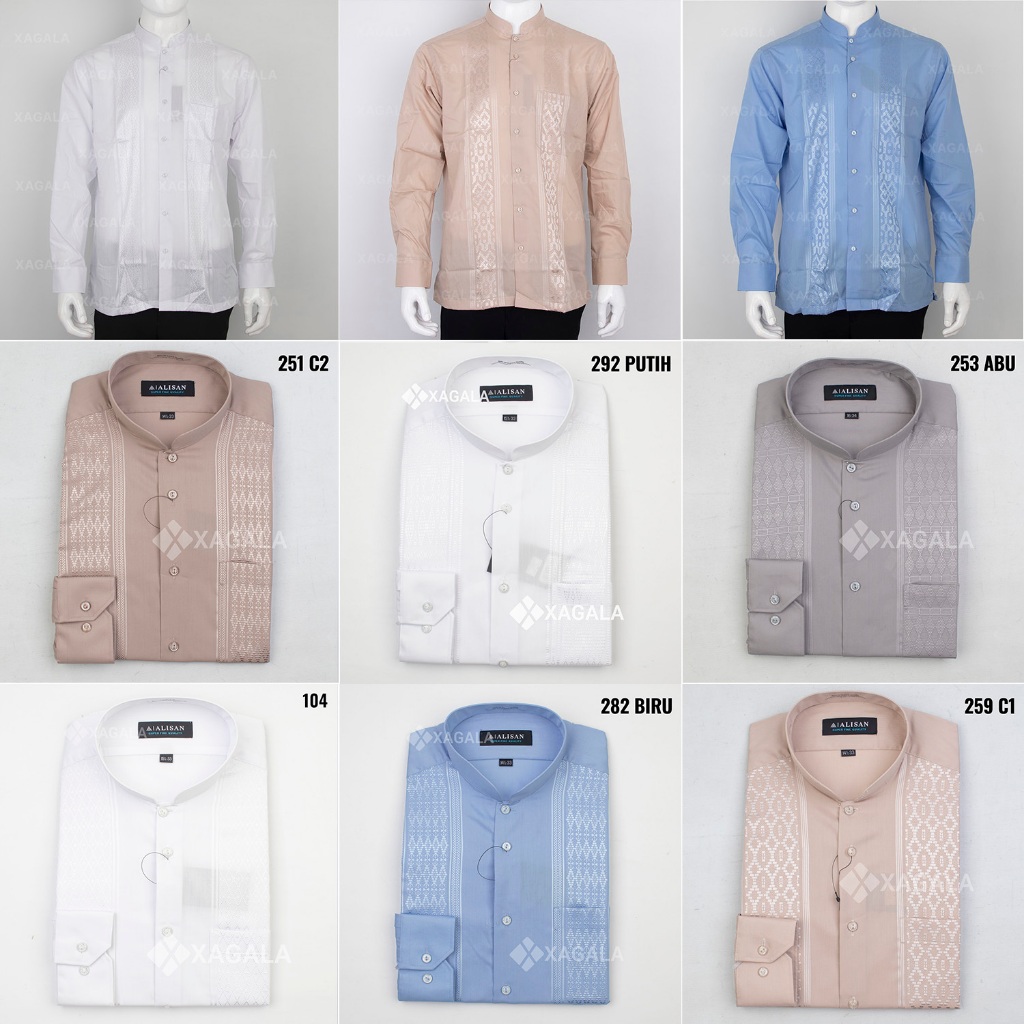 ALISAN Baju Koko Alisan Lengan Panjang BAJU TAQWAH