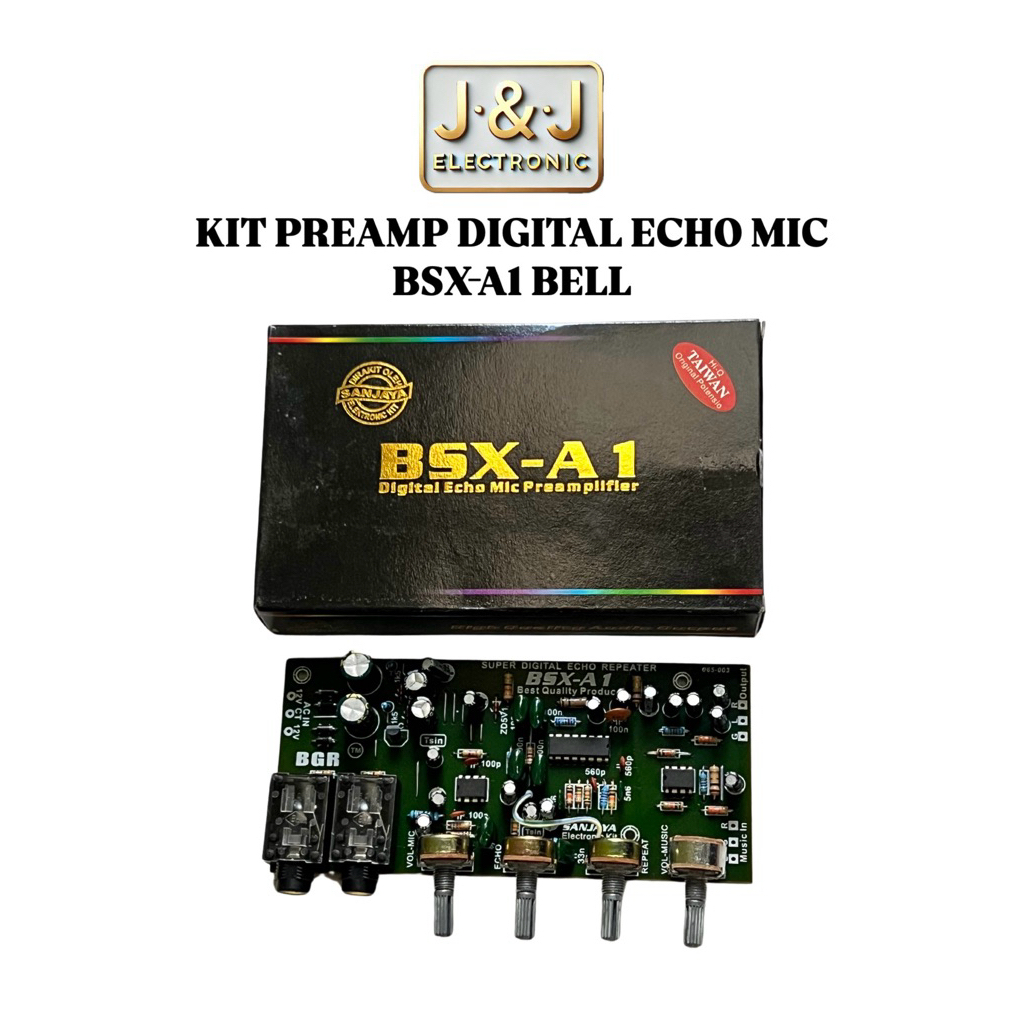 Kit PreAmp Digital Echo Mic BSX-A1 Bell