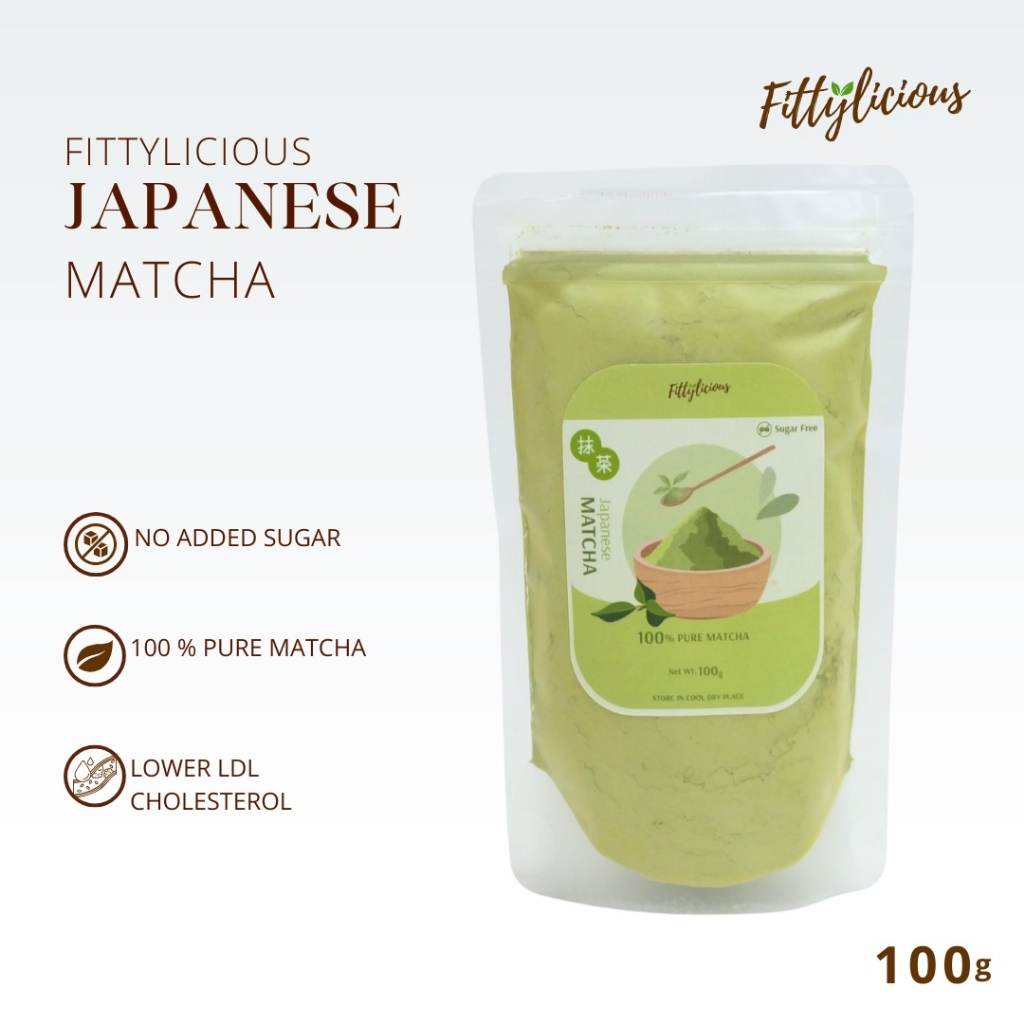 

100% Pure Japanese Greentea Powder 100g / Matcha Powder / Bubuk Greentea / Matcha Bubuk