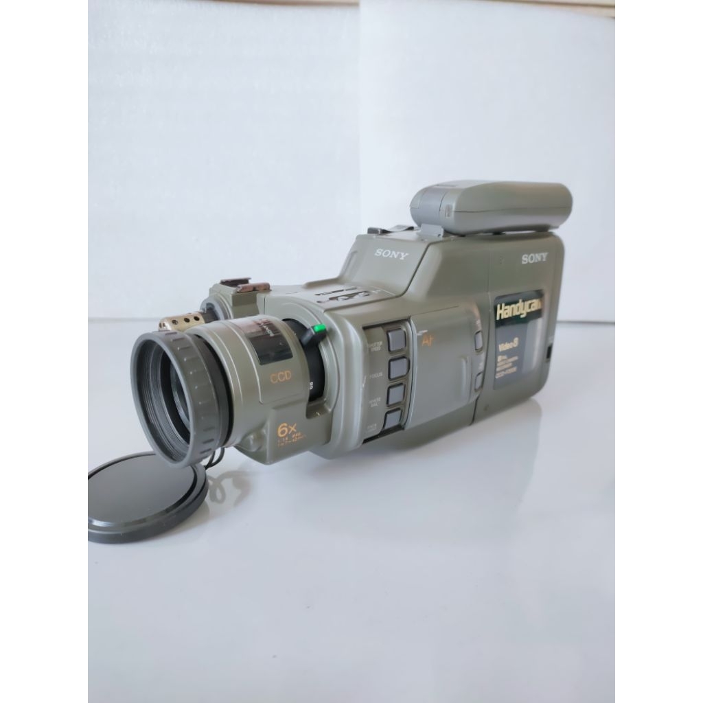 Kamera video vintage Sony handycam CCD F350E video camera recorder classic made in japan koleksi kam