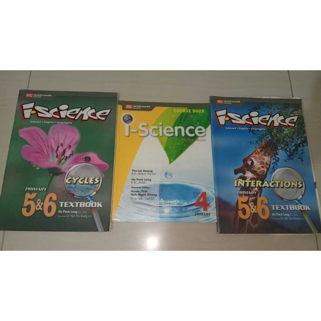 i-Science_Textbook PRIMARY 5&6_Coursebook Primary 4_Marshall Cavendish Education