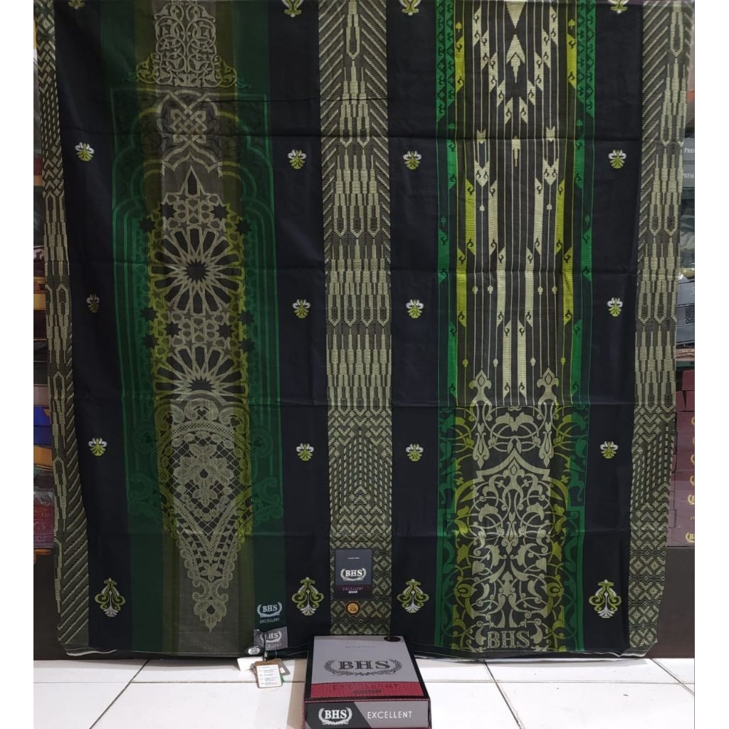 Sarung BHS Excellent Mercerized JACQUARD Motif JGB JGT JTB JGK JGS JSK JGE JGR Silver