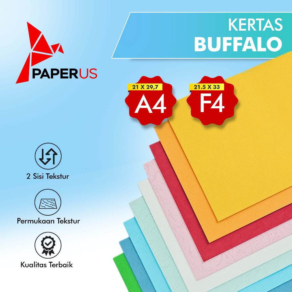 

Kertas Buffalo A4 & F4 | Buffalo A4 | Buffalo Folio 230gsm