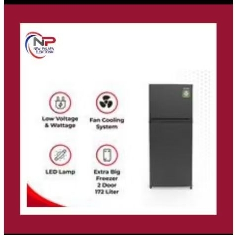 LEMARI ES SHARP SJ-246XI INVERTER