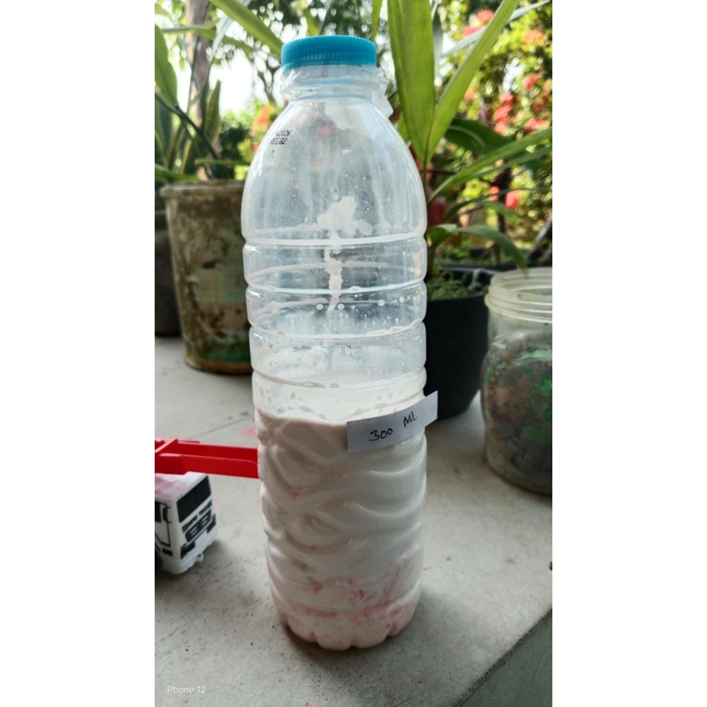 Getah Karet Alam Cair Murni 300mil/Lem pulut burung/perekat busa kasur/COD