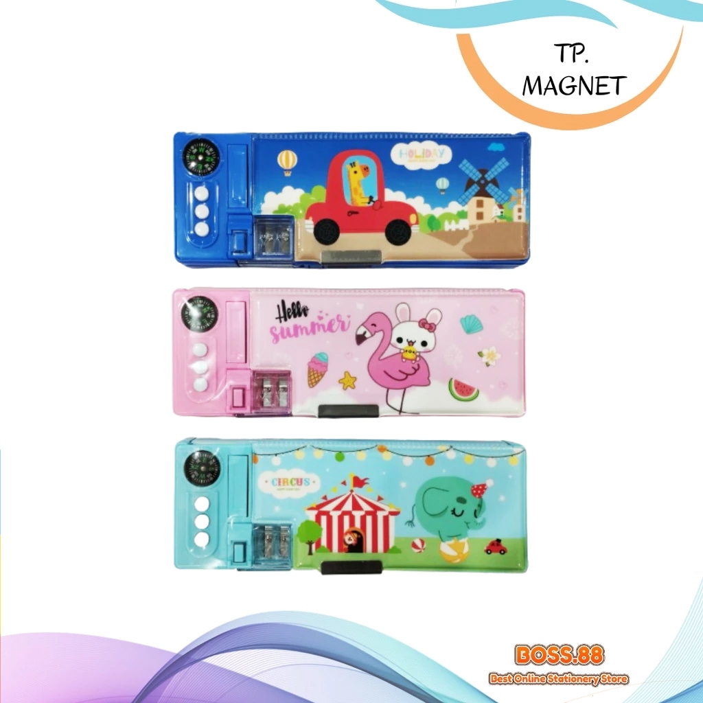 

PENCIL CASE / TEMPAT PENSIL MAGNET 3535-24 (1 PCS)