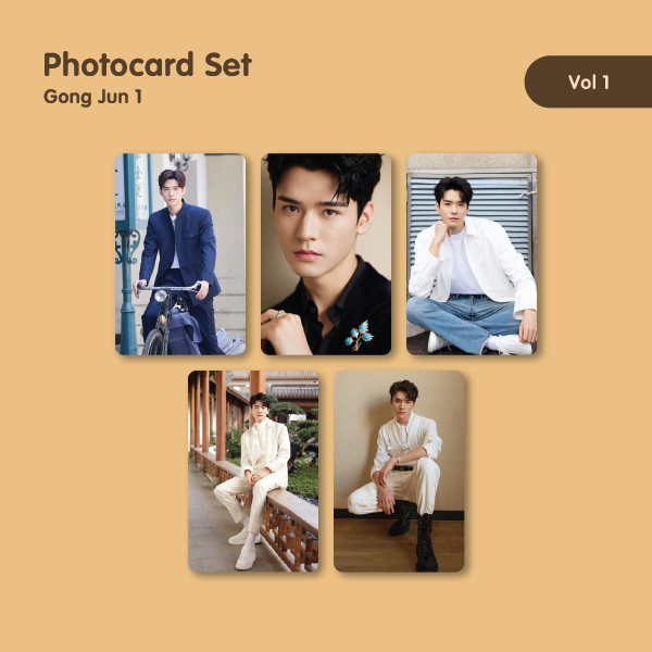 Gong Jun 1 Fanmade Photocard SET