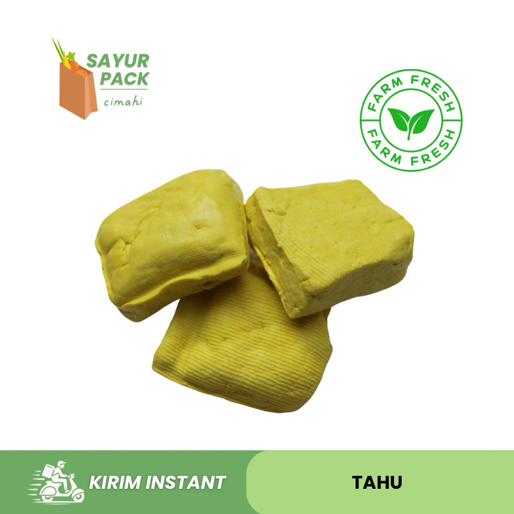 

TAHU 1 bungkus | tahu kuning segar | sayur instant bandung cimahi