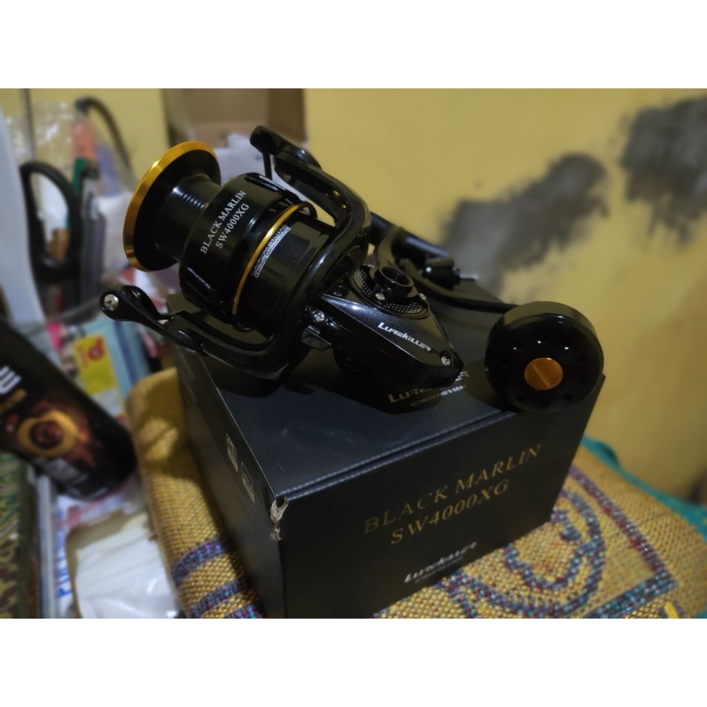Reel Lurekiller Black Marlin SW 4000XG