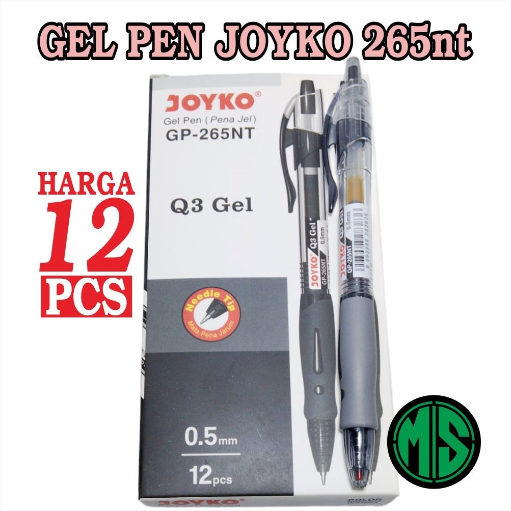 

HARGA SPESIAL OIL GEL PEN, PENA GEL BOLPOIN PULPEN JOYKO Gel Pen 0.5mm GP 265NT