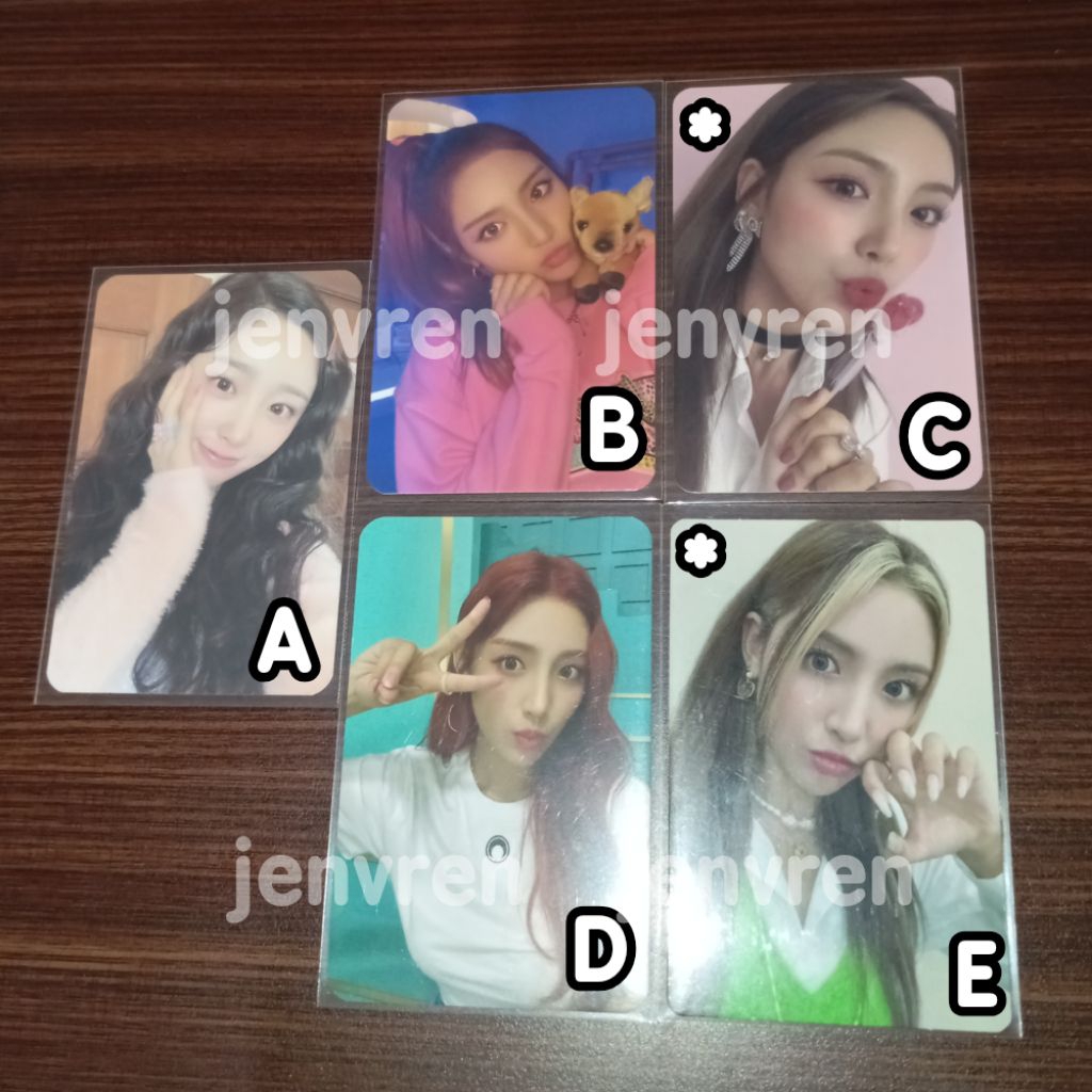Photocard Lightsum Chowon Hina