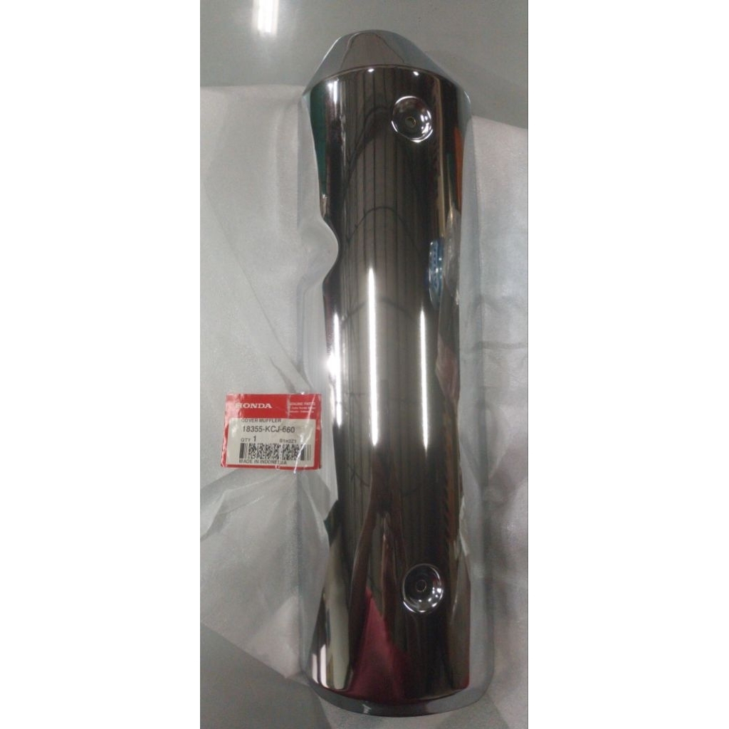 Cover knalpot motor Tiger revo pertama number part 18355KCJ660