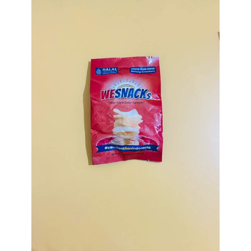 

WESNACKS Kerupuk Udang Rasa Original (SAMPLE 1 Pc & 3 Pcs)