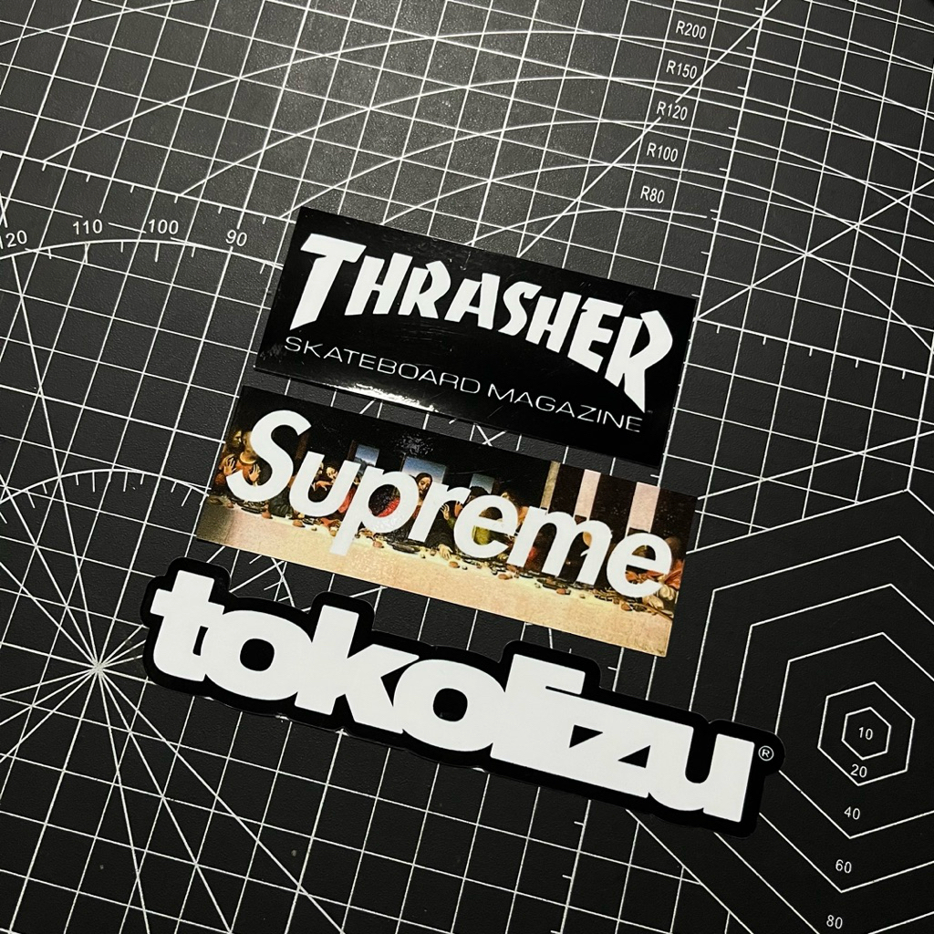 

STICKERPACK BAND | SUPREMEE TRASHERR | STIKER HP STIKER HELM STIKER TUMBLER