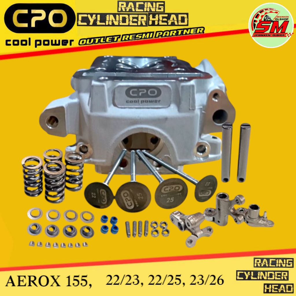 Blok Head Racing CPO Yamaha Aerox 155 Original