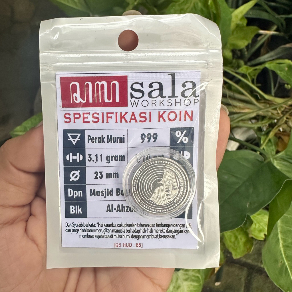 Koin Perak 1 Dirham Sala