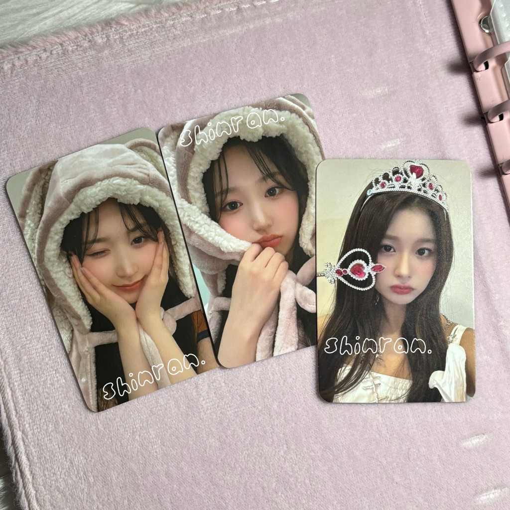 PHOTOCARD OFFICIAL HAEWON SULLYOON NMIXX POB EVERLINE EXPERGO POB AMND APPMUS