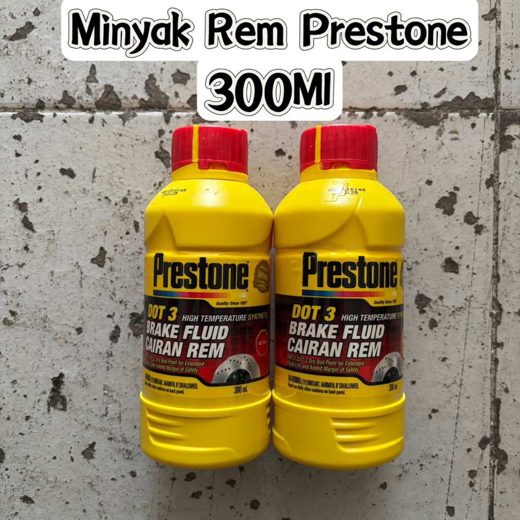 minyak rem prestone kecil 300Ml minyak rem prestone dot 3 minyak rem dot 3 300Ml minyak rem prestone