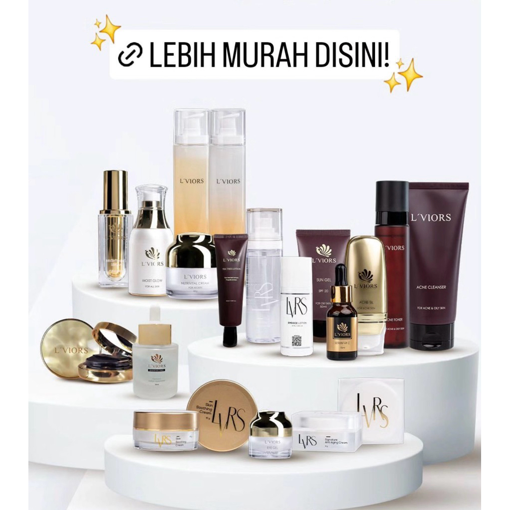 LViors Free Konsul Paket Acne / Paket Flek / Paket Whitening / Paket Glowing (Order by chat) L'VIORS