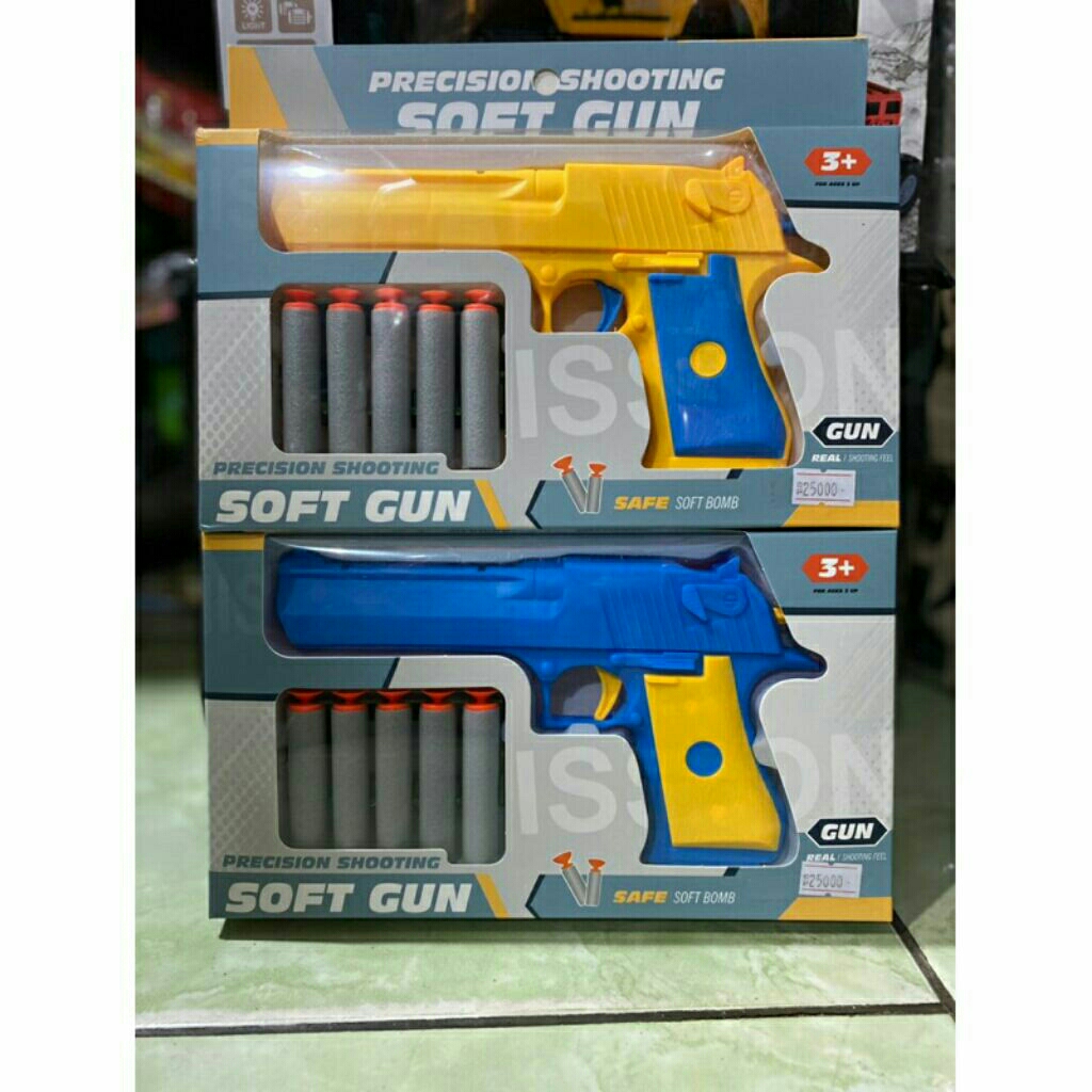 Mainan Anak Soft Gun Peluru Busa