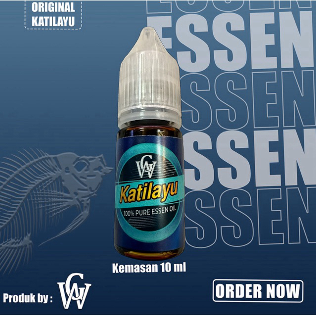 Essen WG Katilayu 100% original / mancing nila dll cocok untuk umpan lumut kemasan 10ml