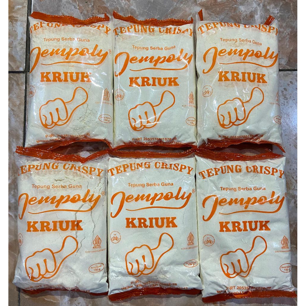 

Tepung Kentucky Crispy Serba Guna 150gr