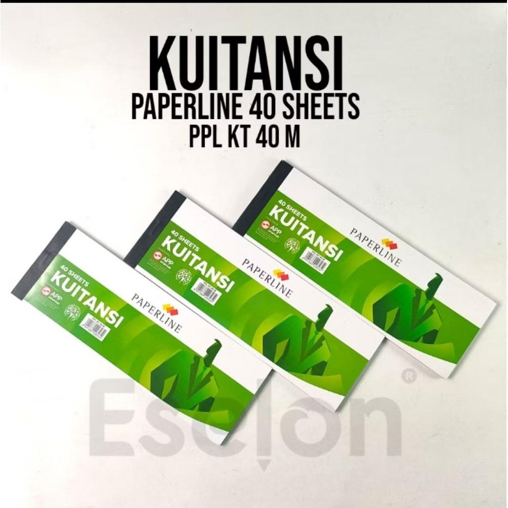 

kuitansi Paperline kt 40 T isi 40shet