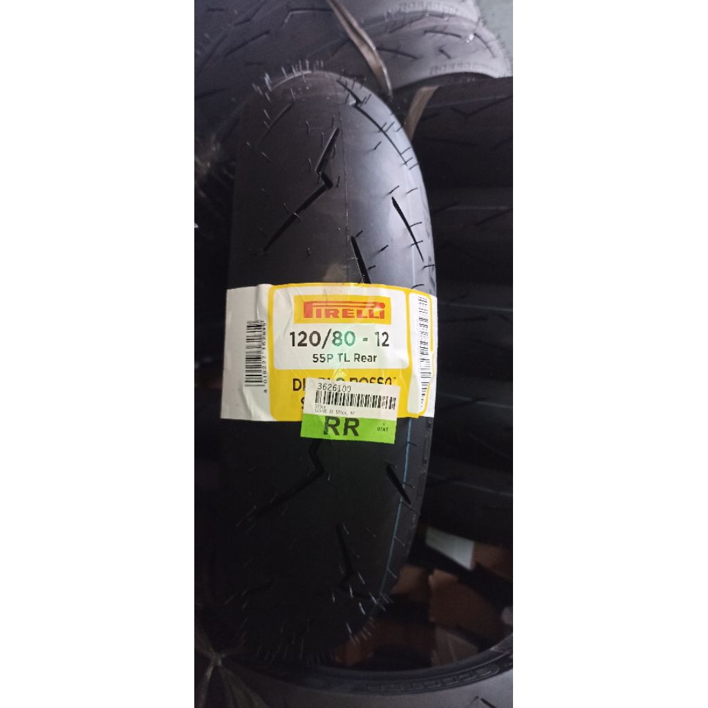 BAN PIRELLI DIABLO ROSSO SCOOTER SC - 120/80R12